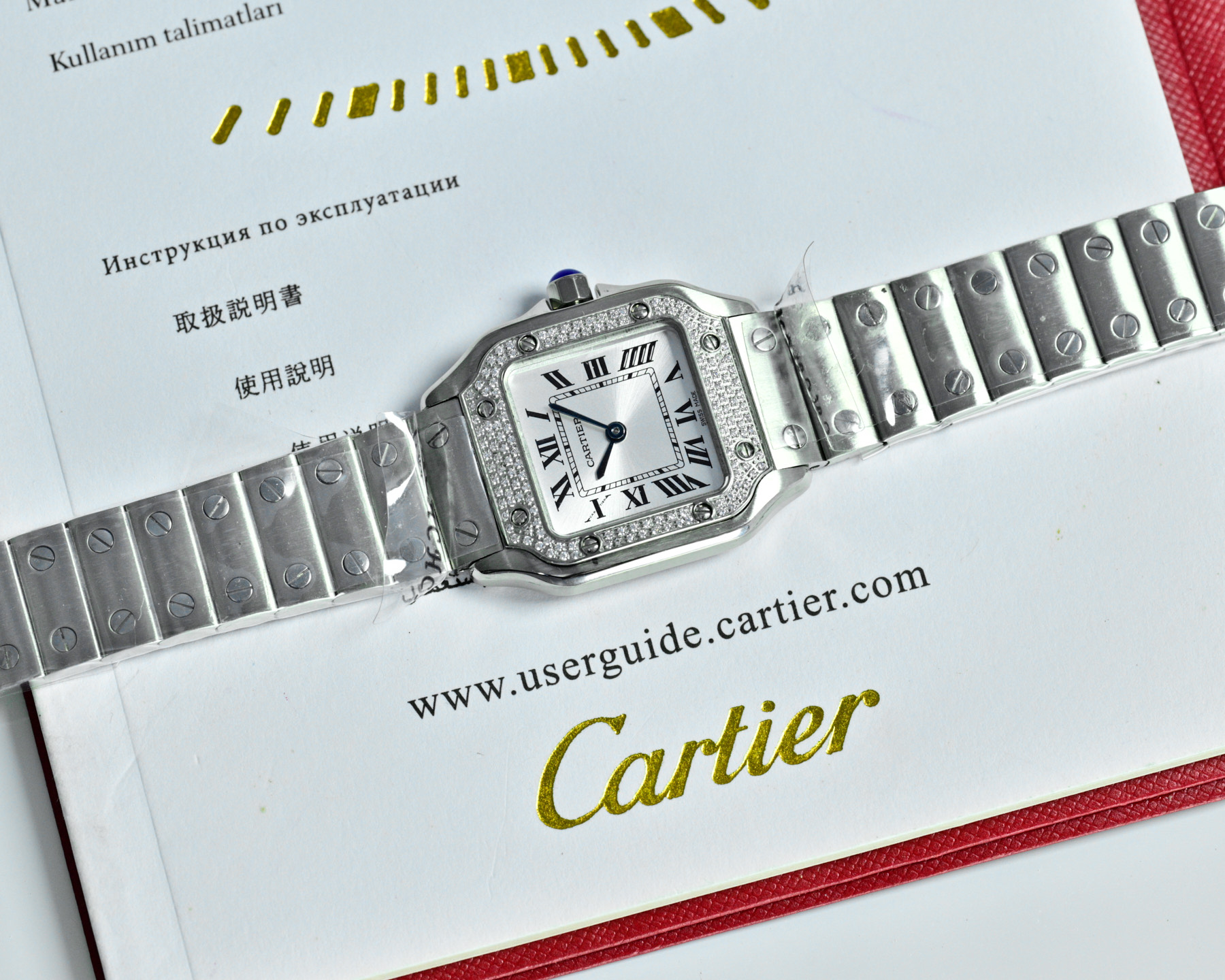 Cartier Style Blue Watches Watches Watches detail image 3 from source 765669