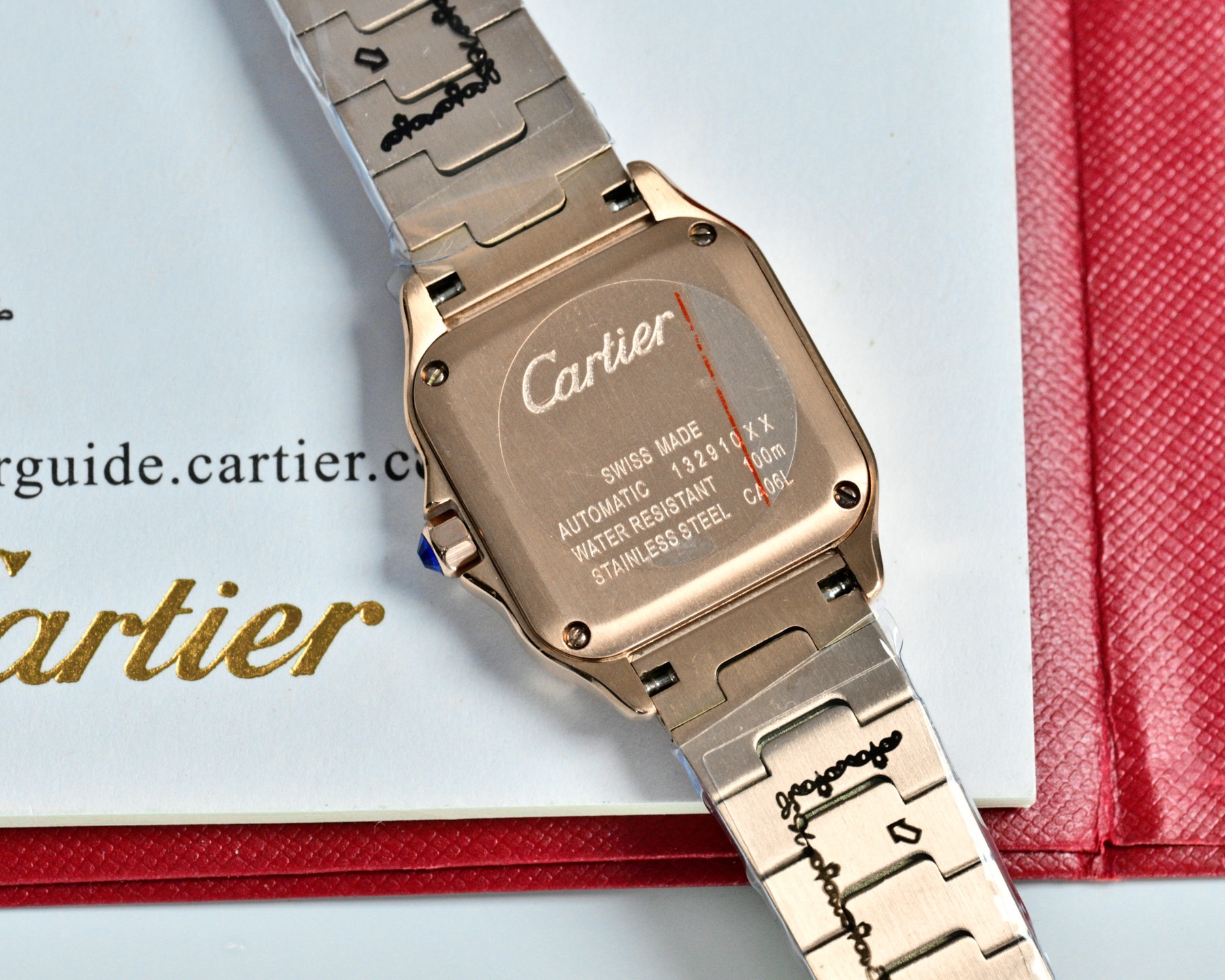 Cartier Style Blue Watches Watches Watches detail image 8 from source 765670