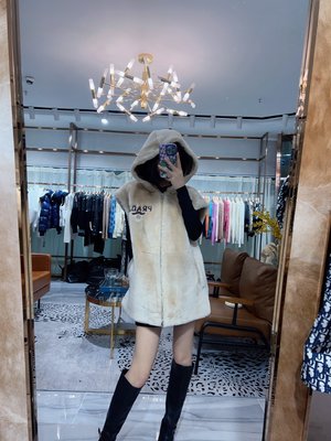 Prada Clothing Coats & Jackets Waistcoat Top Perfect Fake Splicing Fall/Winter Collection Hooded