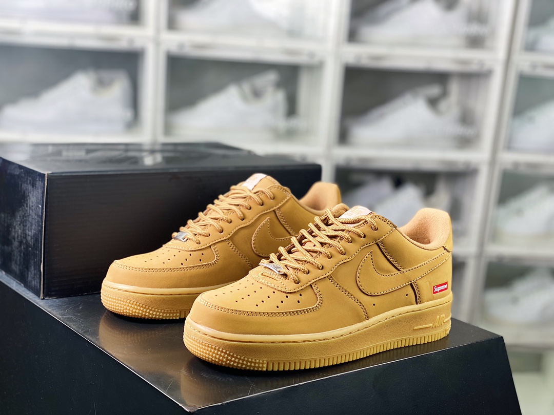 Air Force 1 Low’07”Wheat Flax”空军一号低帮板鞋“Sup麦黄”DN1555-200