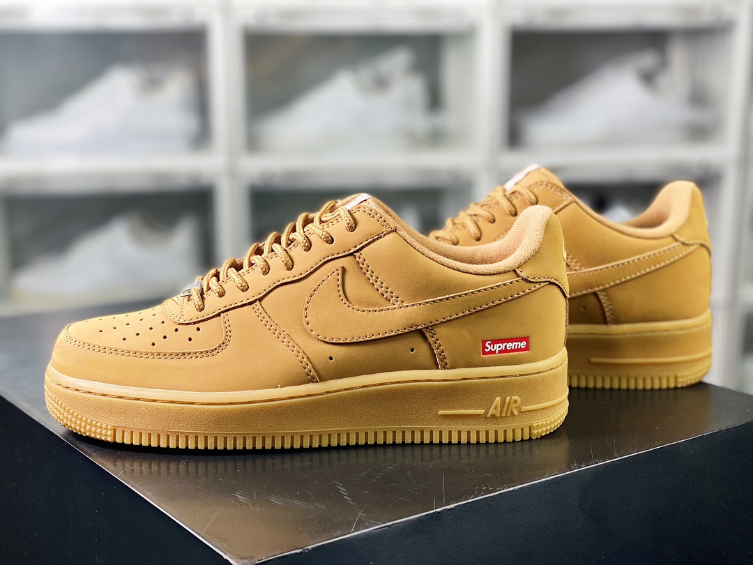 Air Force 1 Low'07”Wheat Flax”空军一号低帮板鞋“Sup麦黄”DN1555-200