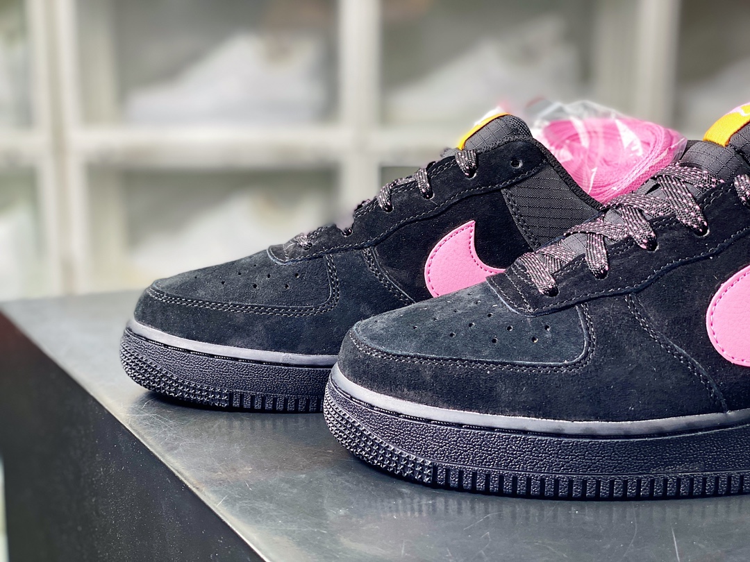 220 Air Force 1 Low '07 ACG”Black/Pink”空军一号板鞋“麂皮黑粉紫”CD0887-001