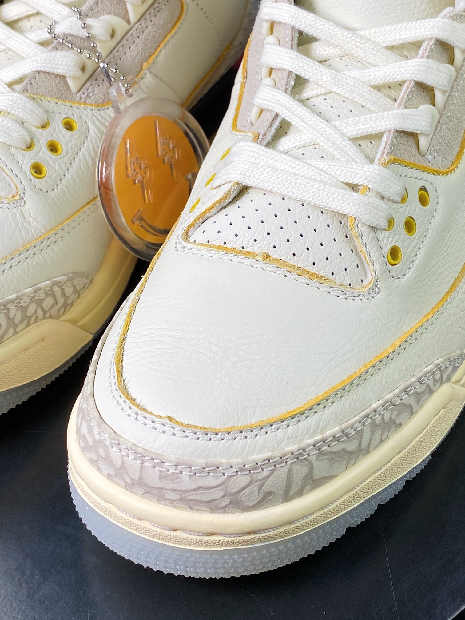 360 Air Jordan 3 Retro SP”Medellín Sunset”迈克尔篮球鞋“联名白蓝红粉紫日落渐变做旧”FN0344-901