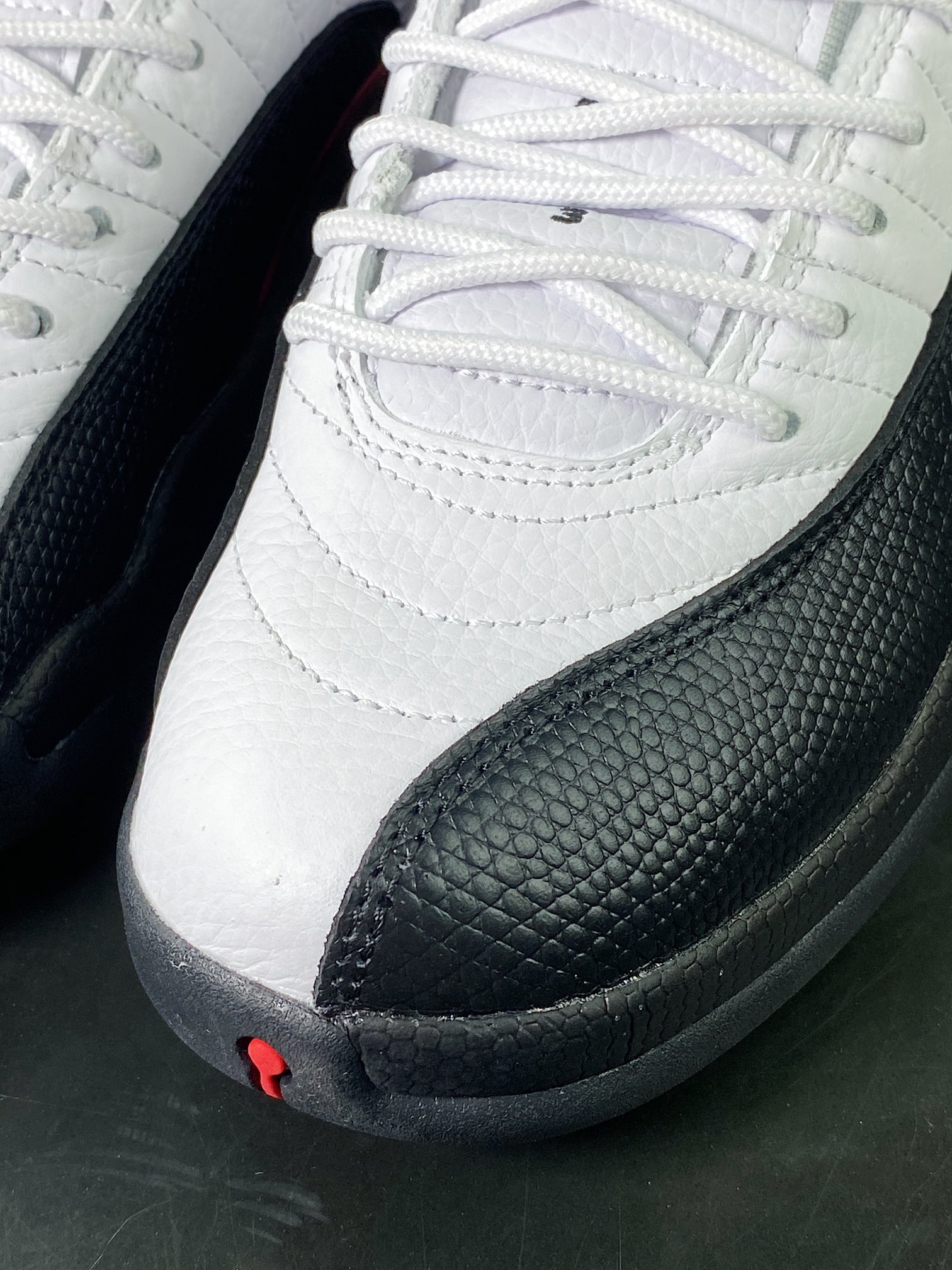 450 Air Jordan 12 Retro”Playoffs”AJ12代迈克尔·乔丹高帮篮球鞋“红扣黑白”CT8013-162