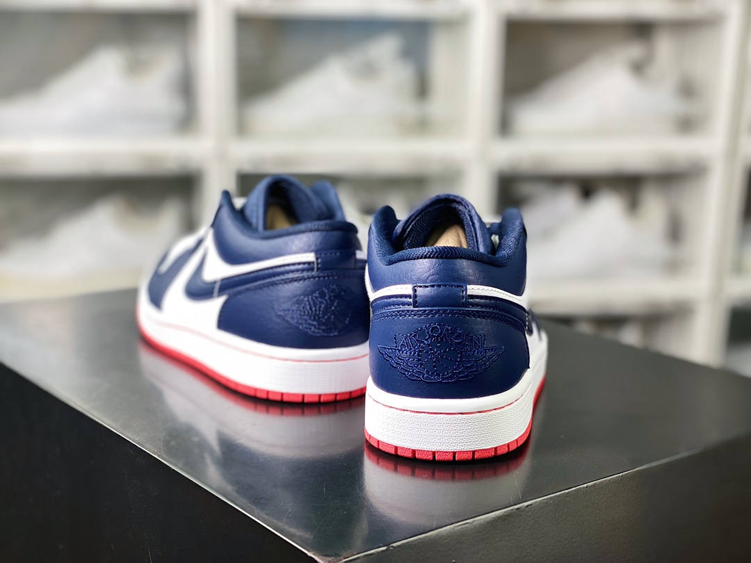 220 Air Jordan 1 Low"Obsidian Ember Glow"AJ1乔丹一代低帮篮球鞋“午夜蓝白黑曜石”553558-481