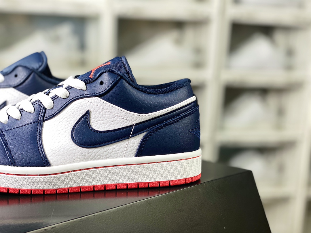 220 Air Jordan 1 Low"Obsidian Ember Glow"AJ1乔丹一代低帮篮球鞋“午夜蓝白黑曜石”553558-481