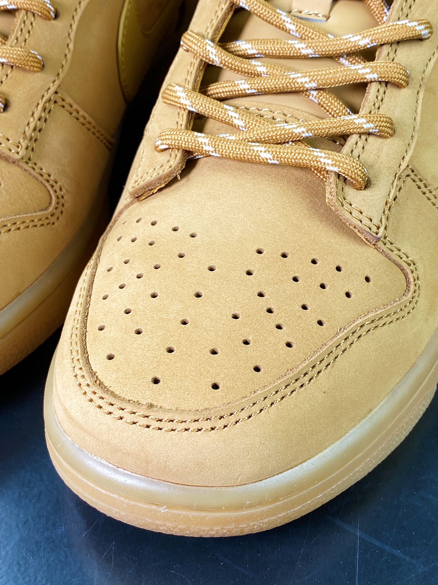 300 SB Dunk Low"Wheat/Flax"扣篮系列低帮休闲运动滑板板鞋“磨砂新麦黄棕”CJ9179-200