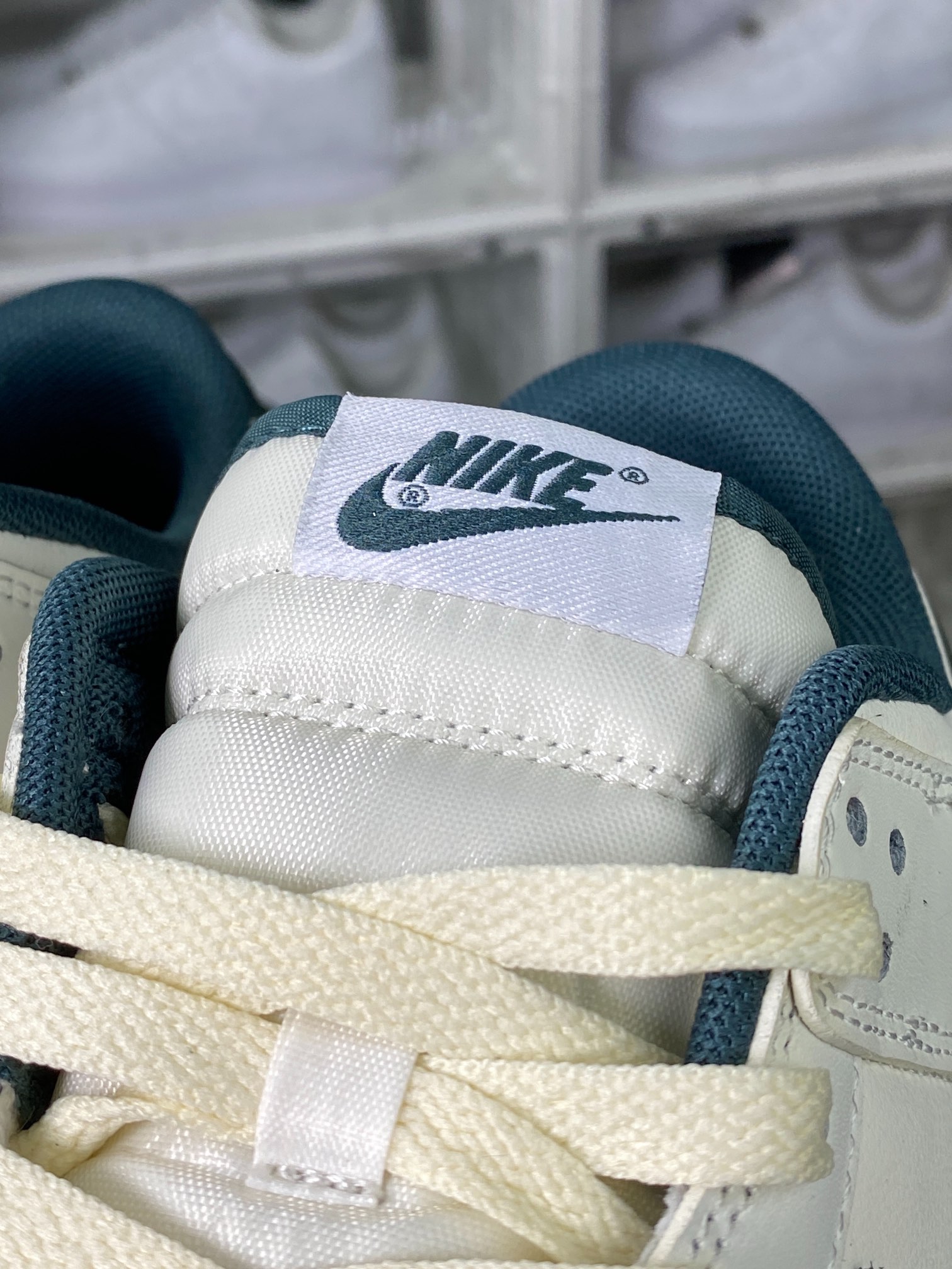 180 SB Dunk Low”Athletic Department”扣篮系列低帮板鞋“米白墨绿氧化底”FQ8080-133