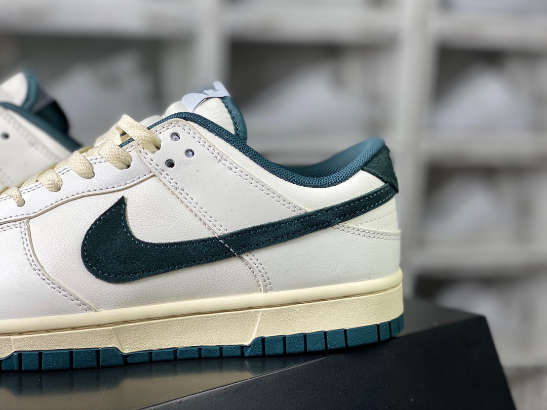 180 SB Dunk Low”Athletic Department”扣篮系列低帮板鞋“米白墨绿氧化底”FQ8080-133