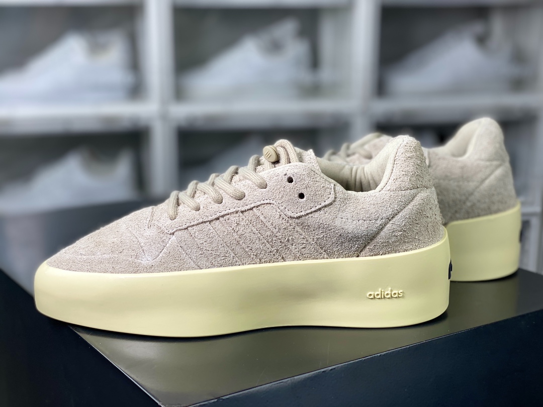 240 adidas Athletics Forum 86 Low "Grey"板鞋“翻毛浅灰米白”IF6682