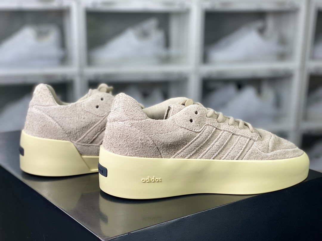 240 adidas Athletics Forum 86 Low "Grey"板鞋“翻毛浅灰米白”IF6682