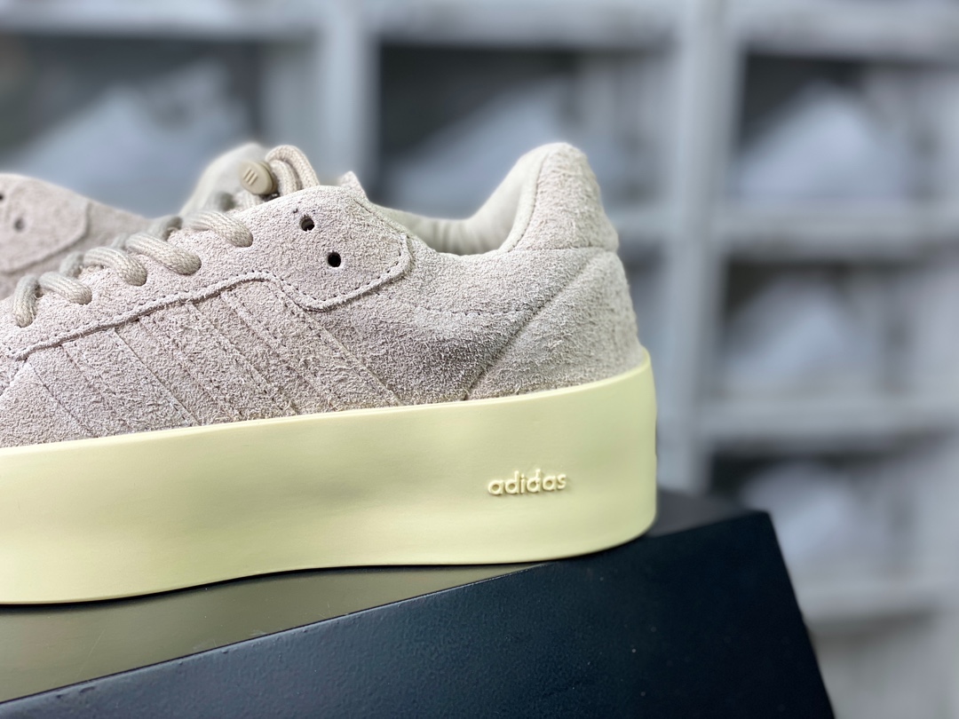 240 adidas Athletics Forum 86 Low "Grey"板鞋“翻毛浅灰米白”IF6682