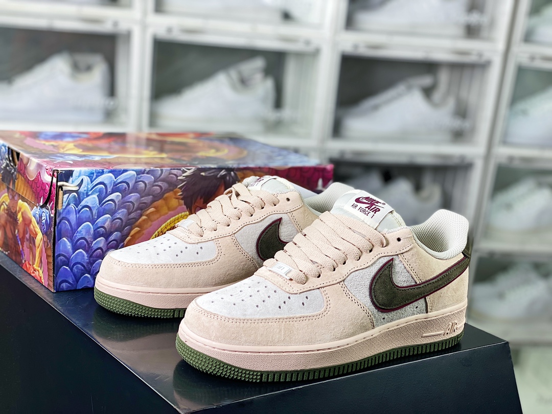 260 Air Force 1’07 Low Retro SP空军一号低帮经典板鞋“麂皮肉粉暗绿佐罗”LF8989-111