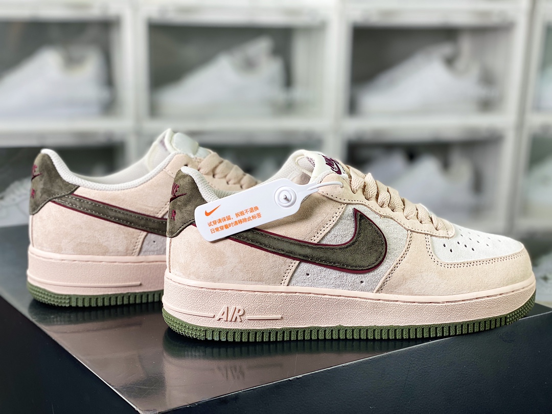 260 Air Force 1'07 Low Retro SP空军一号低帮经典板鞋“麂皮肉粉暗绿佐罗”LF8989-111