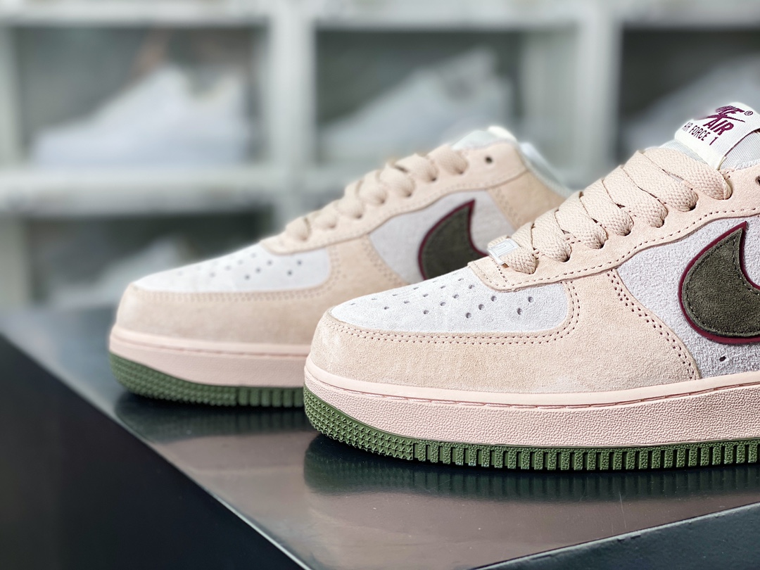 260 Air Force 1'07 Low Retro SP空军一号低帮经典板鞋“麂皮肉粉暗绿佐罗”LF8989-111