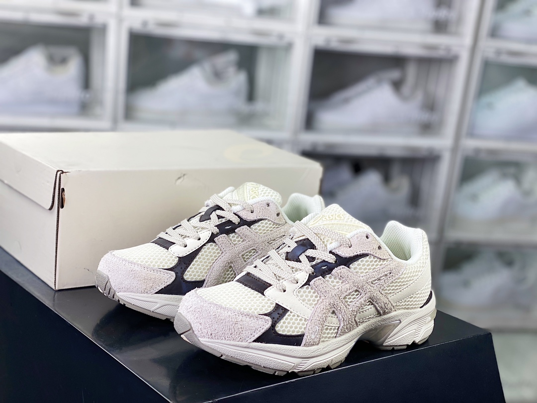 200 亚瑟士/Asics Gel-1130 MK III 系列低帮复古慢跑鞋“联名米灰黑”1201A982-200