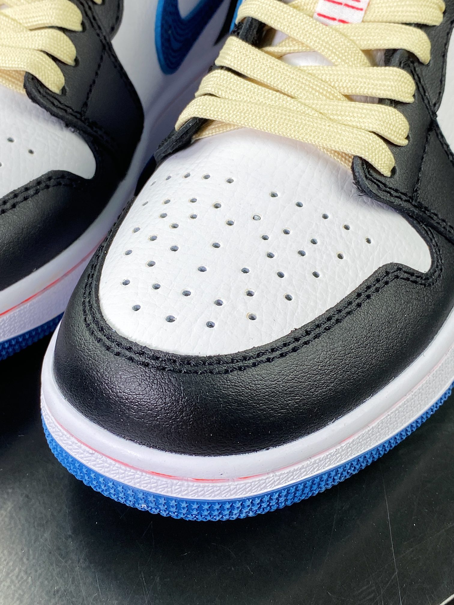 200 Air Jordan 1 Low SE"Black Industrial Blue"AJ1乔丹篮球鞋“蓝白黑刺绣”FV3622-141