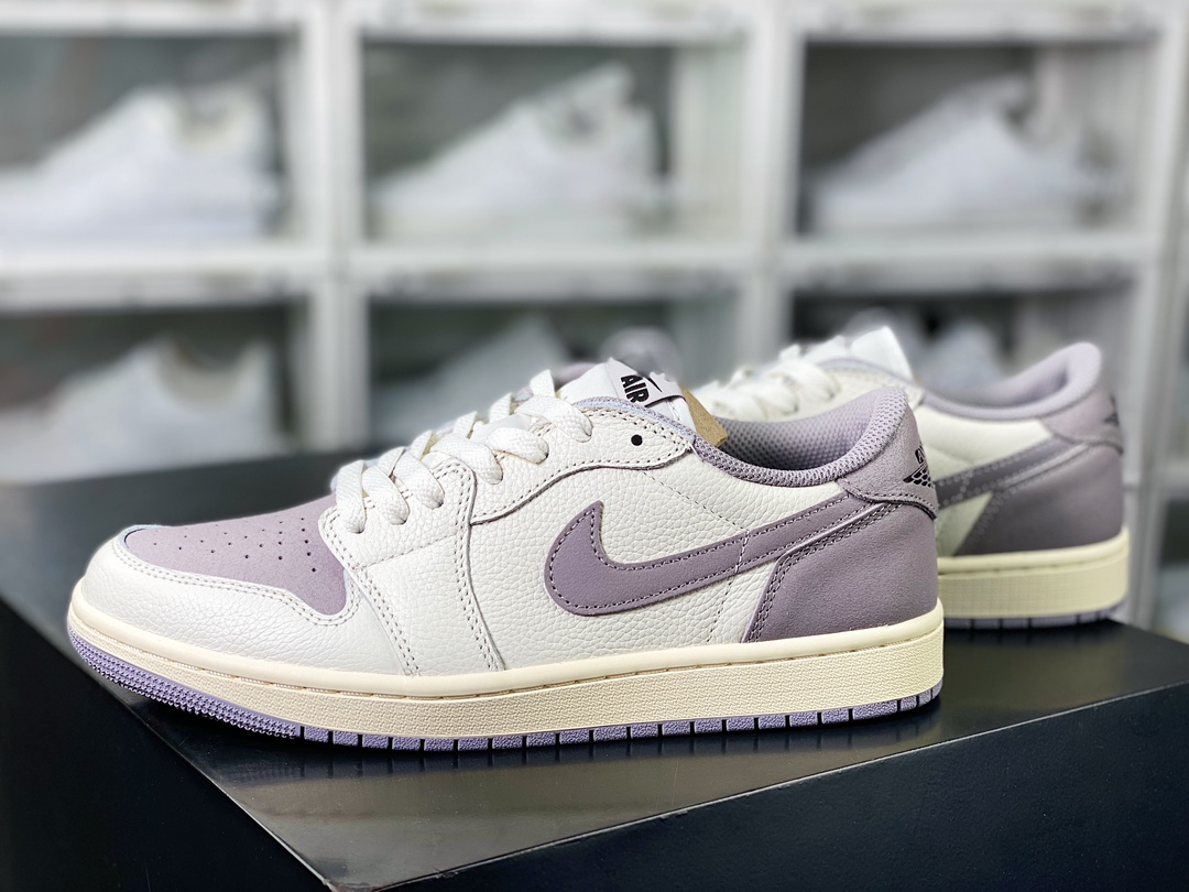 280  Air Jordan 1 Retro Low OG”Atmosphere Grey”AJ1乔丹一代低帮篮球鞋“新百白灰”CZ0790-101