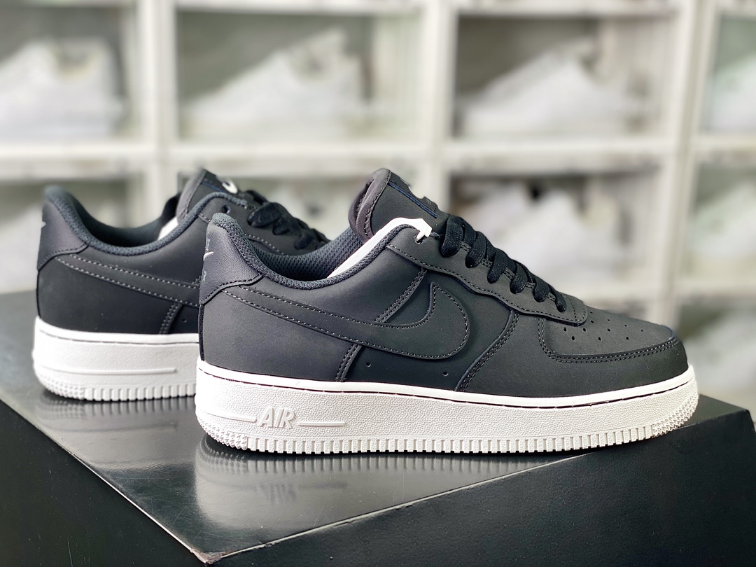 220 Air Force 1 '07 Low LX"Off Noir"空军一号经典低帮百搭休闲运动板鞋“磨砂皮黑”DQ8571-001