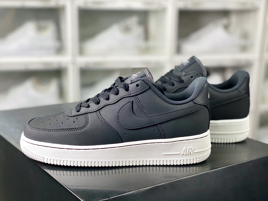 220 Air Force 1 '07 Low LX"Off Noir"空军一号经典低帮百搭休闲运动板鞋“磨砂皮黑”DQ8571-001