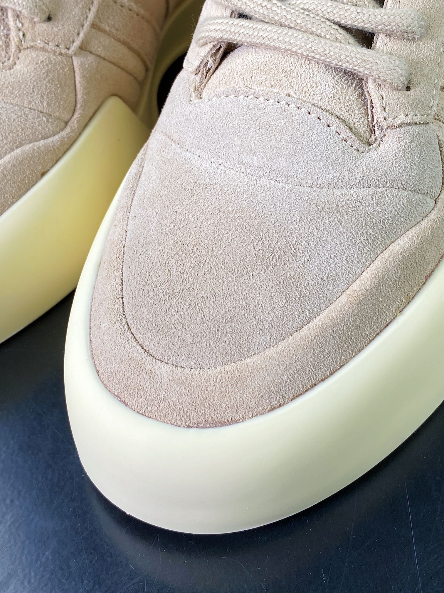 280 Fear Of God x 【adidas】 Athletics Forum 86 Low"Sand"罗马板鞋“翻毛沙棕米黄底”IE6213