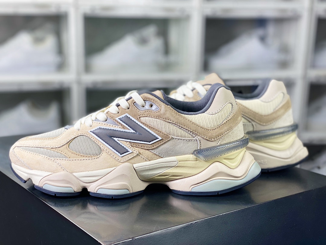 240 新百伦New Balance 9060"Sea Salt"系列复古百搭老爹跑步鞋“海盐浅灰色”U9060MAC