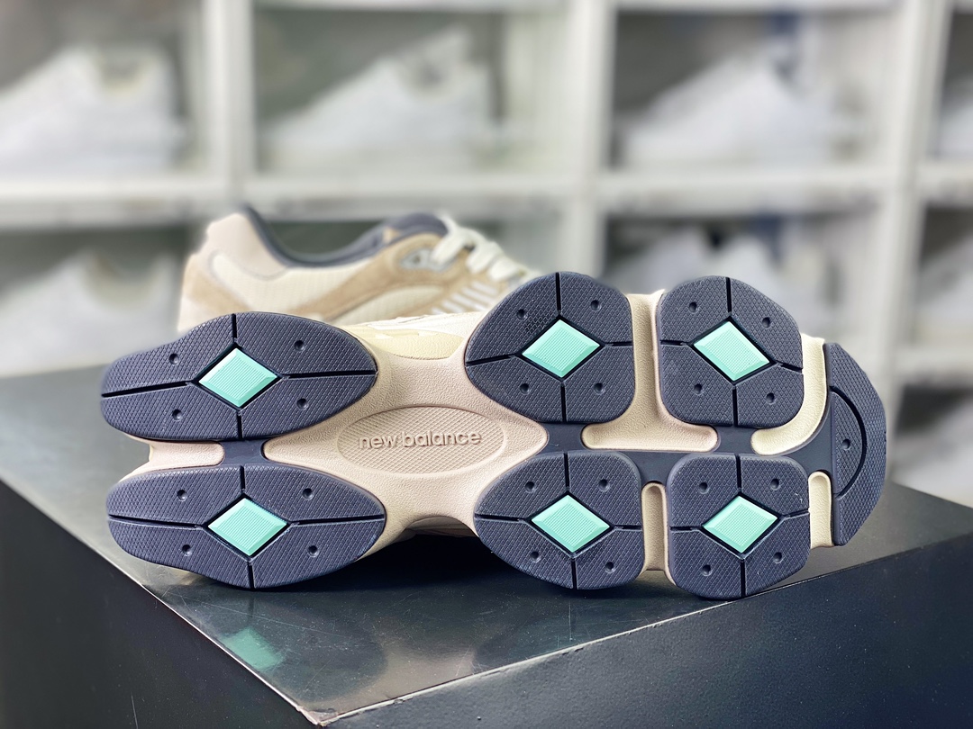 240 新百伦New Balance 9060"Sea Salt"系列复古百搭老爹跑步鞋“海盐浅灰色”U9060MAC