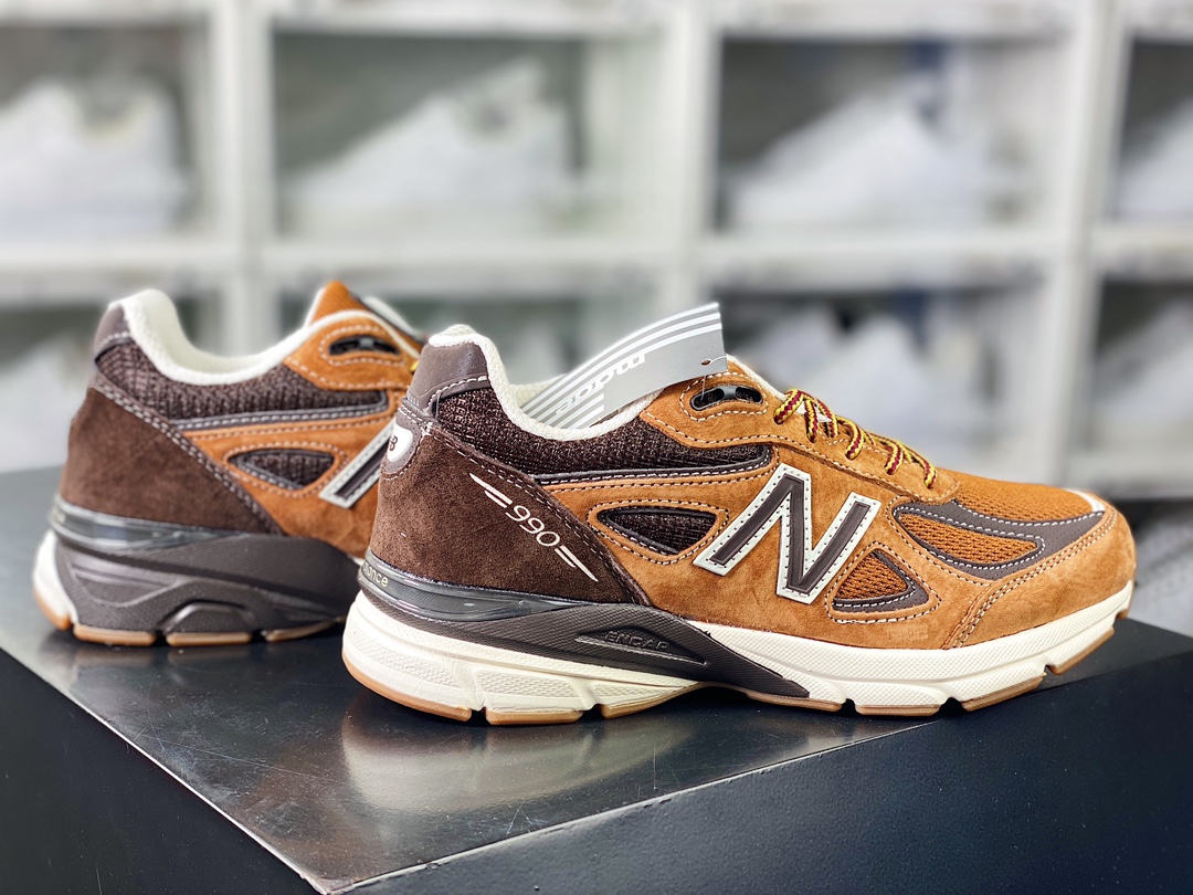 240 新百伦New Balance in USA M990V4"L.L.Bean"系列美产血统经典跑步鞋“深棕摩卡”W990LL4