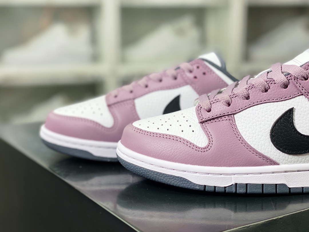 SB Dunk Low Retro SP Dunk series low-top casual sports skateboard shoes ”white dark purple pink” DO7413-991