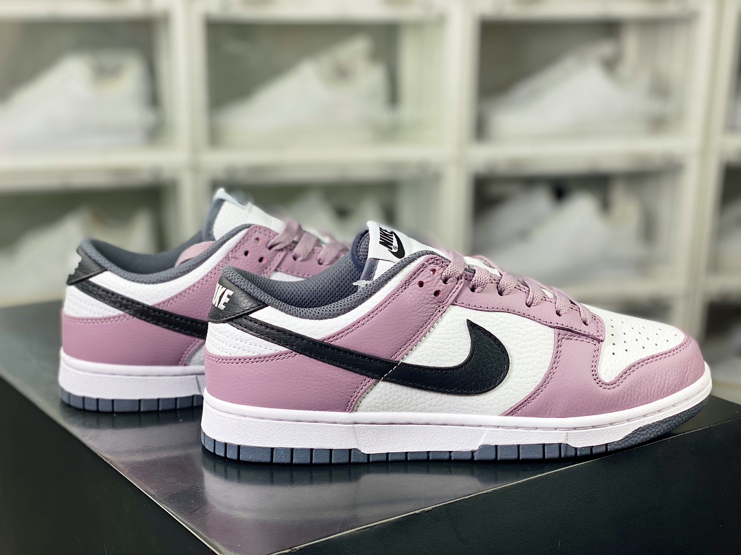 SB Dunk Low Retro SP Dunk series low-top casual sports skateboard shoes ”white dark purple pink” DO7413-991