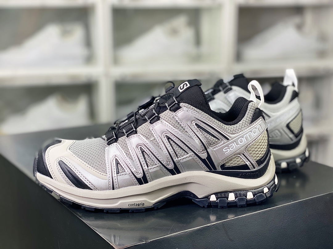 260 萨洛蒙/Salomon XA Pro 3D GTX”Dark Grey/Black”XA跑步鞋“深灰银黑”474781