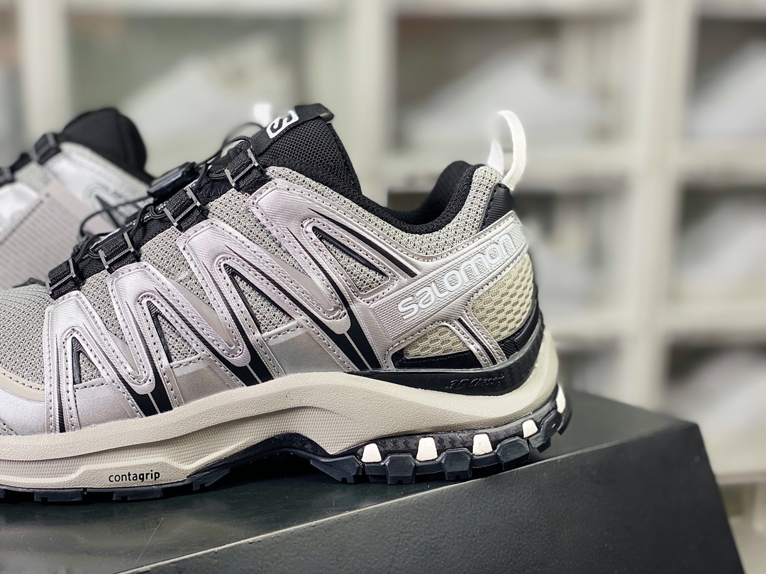 260 萨洛蒙/Salomon XA Pro 3D GTX”Dark Grey/Black”XA跑步鞋“深灰银黑”474781