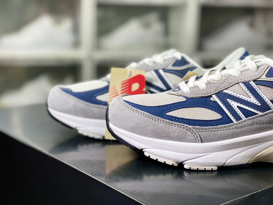 320 New Balance in USA M990V6六代系列美产血统经典跑步鞋“灰蓝”U990TE6