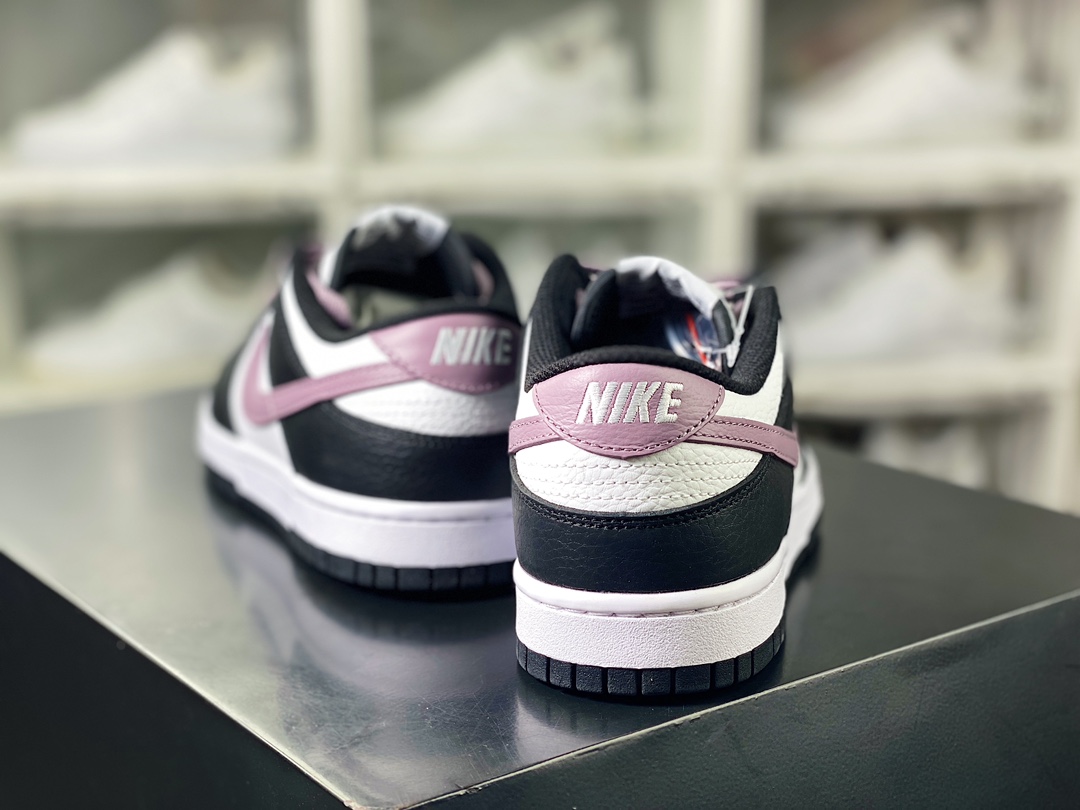 240 SB Dunk Low GS"BlackWhiteViolet Dust"扣篮系列低帮休板鞋“黑白紫钩子”D07413-991