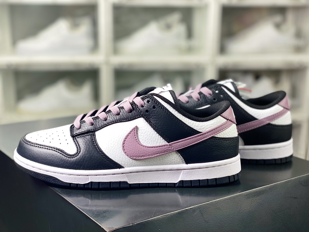 240 SB Dunk Low GS"BlackWhiteViolet Dust"扣篮系列低帮休板鞋“黑白紫钩子”D07413-991