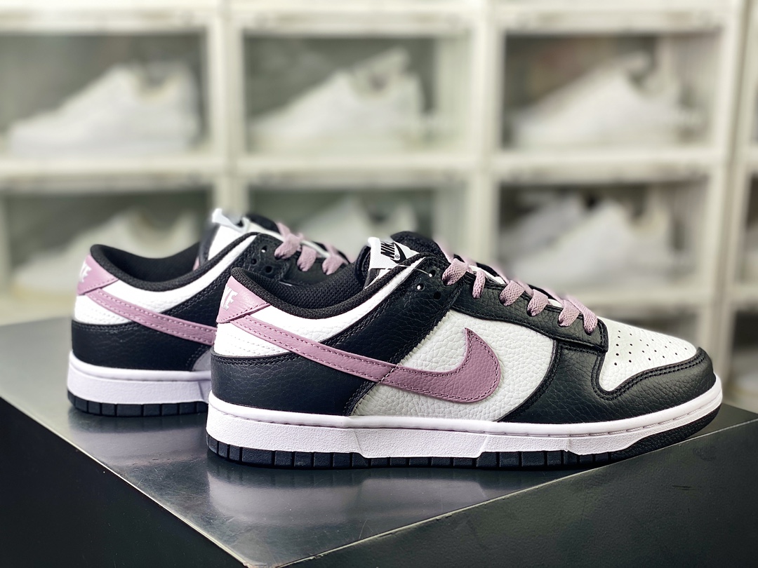 240 SB Dunk Low GS"BlackWhiteViolet Dust"扣篮系列低帮休板鞋“黑白紫钩子”D07413-991