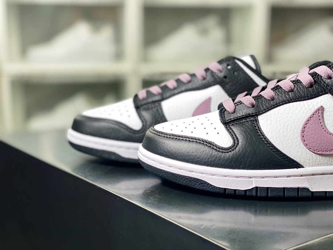 240 SB Dunk Low GS"BlackWhiteViolet Dust"扣篮系列低帮休板鞋“黑白紫钩子”D07413-991