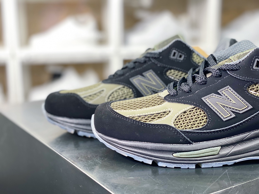 220 新百伦【New Balance】 Made in USA M991系列美产跑步鞋“黑绿”M991SD2