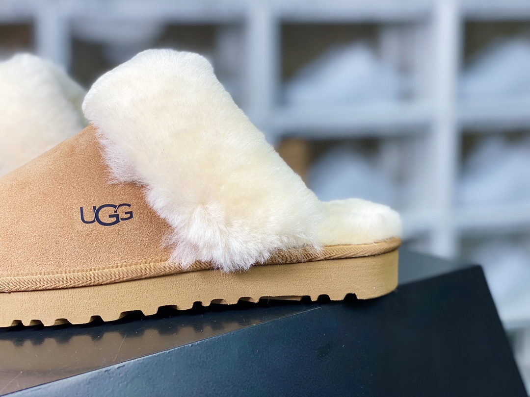 200 UGG W Classic Coquette Clog Slipper 系列时尚居家穆拖鞋“美凯林可拆卸拖鞋”5125-CHE-01