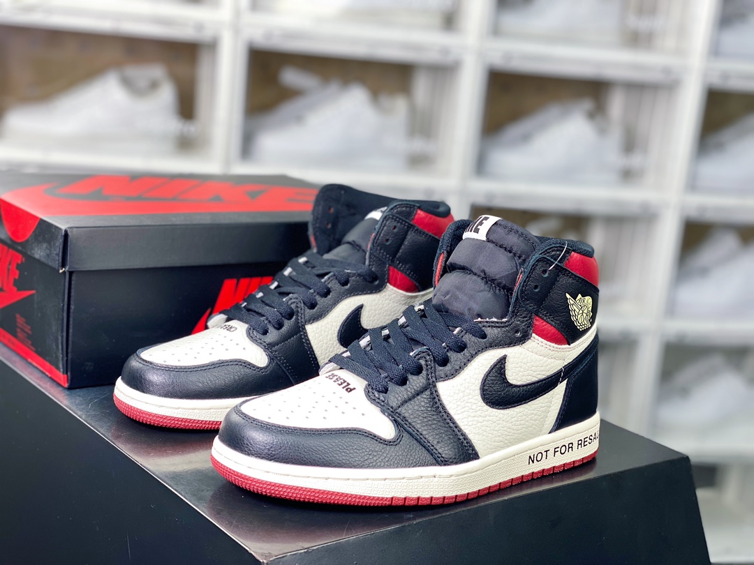 耐克Air Jordan 1 Retro High NRG”No L’s”AJ1乔丹一代高帮篮球鞋“黑脚趾禁止倒卖”861428-106