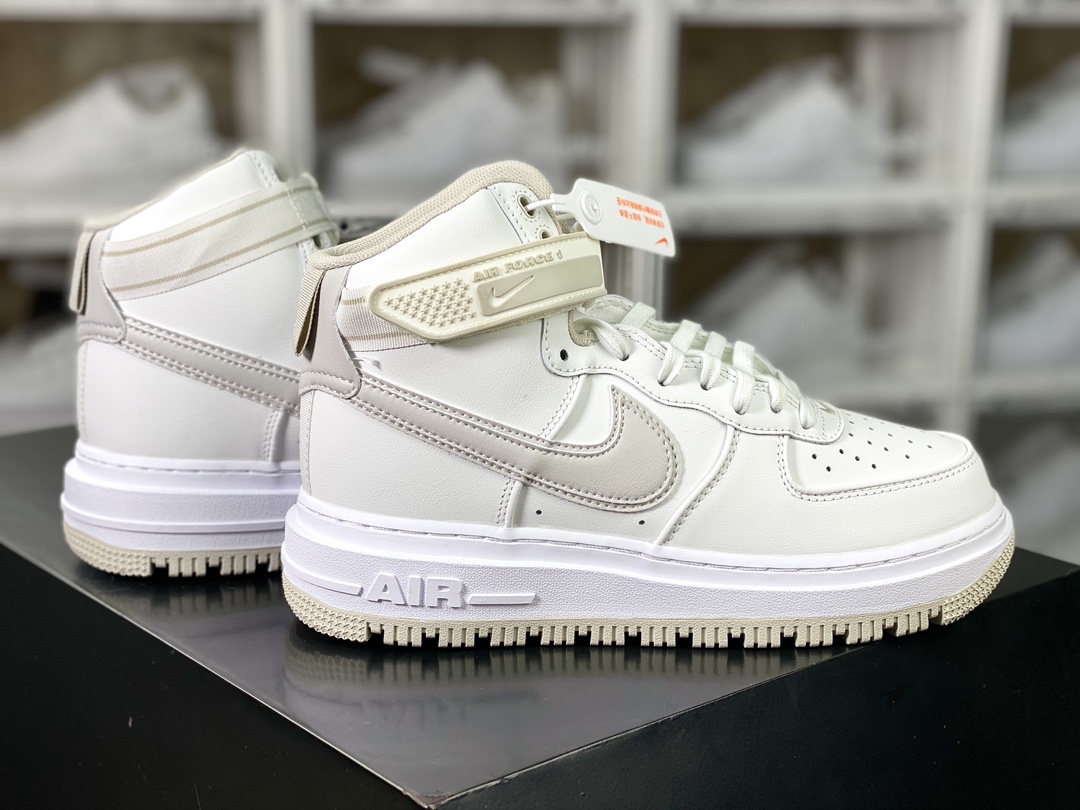 240 Air Force 1 Gore-Tex High Boot"Summit White"空军一号板鞋“皮革骨白”DA0418-100