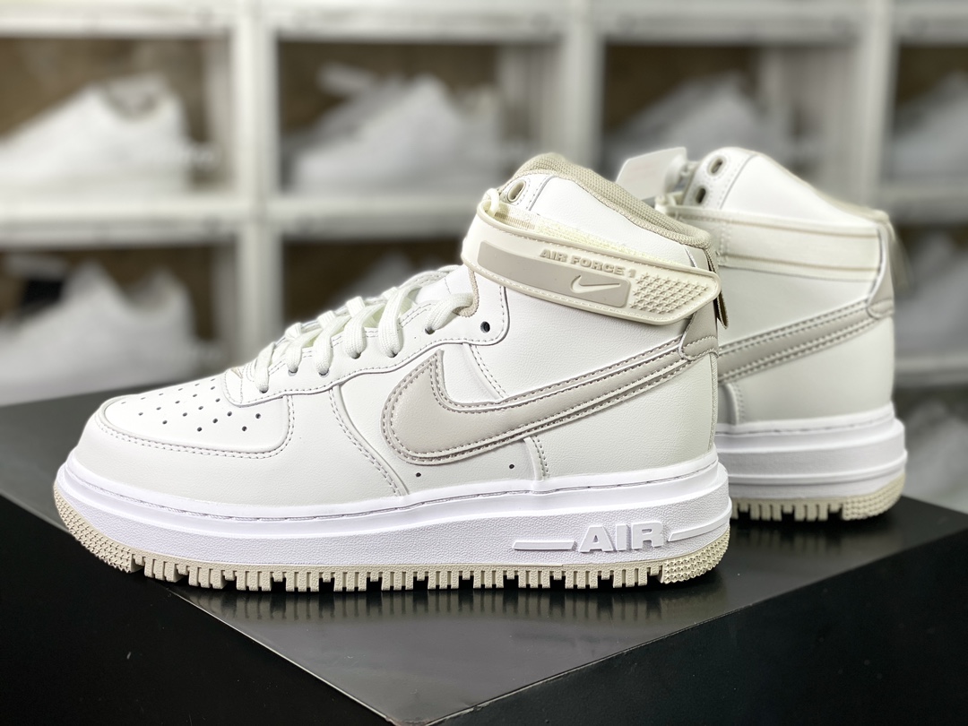 240 Air Force 1 Gore-Tex High Boot"Summit White"空军一号板鞋“皮革骨白”DA0418-100