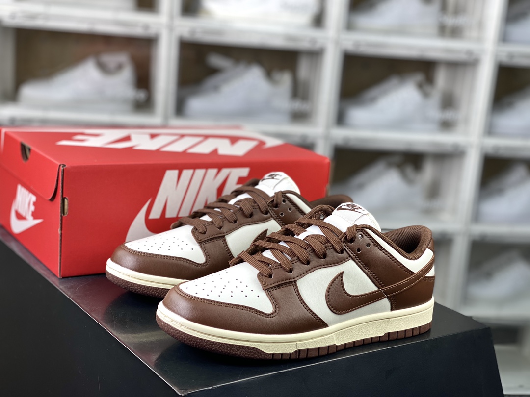 160 SB Dunk Low Retro”Cacao Wow/Brown/Sail”扣篮板鞋“巧克力深棕米白”DD1503-124