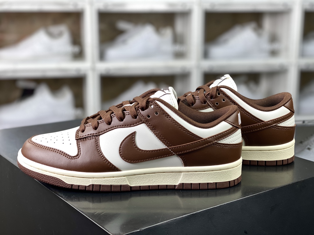 160 SB Dunk Low Retro"Cacao Wow/Brown/Sail"扣篮板鞋“巧克力深棕米白”DD1503-124