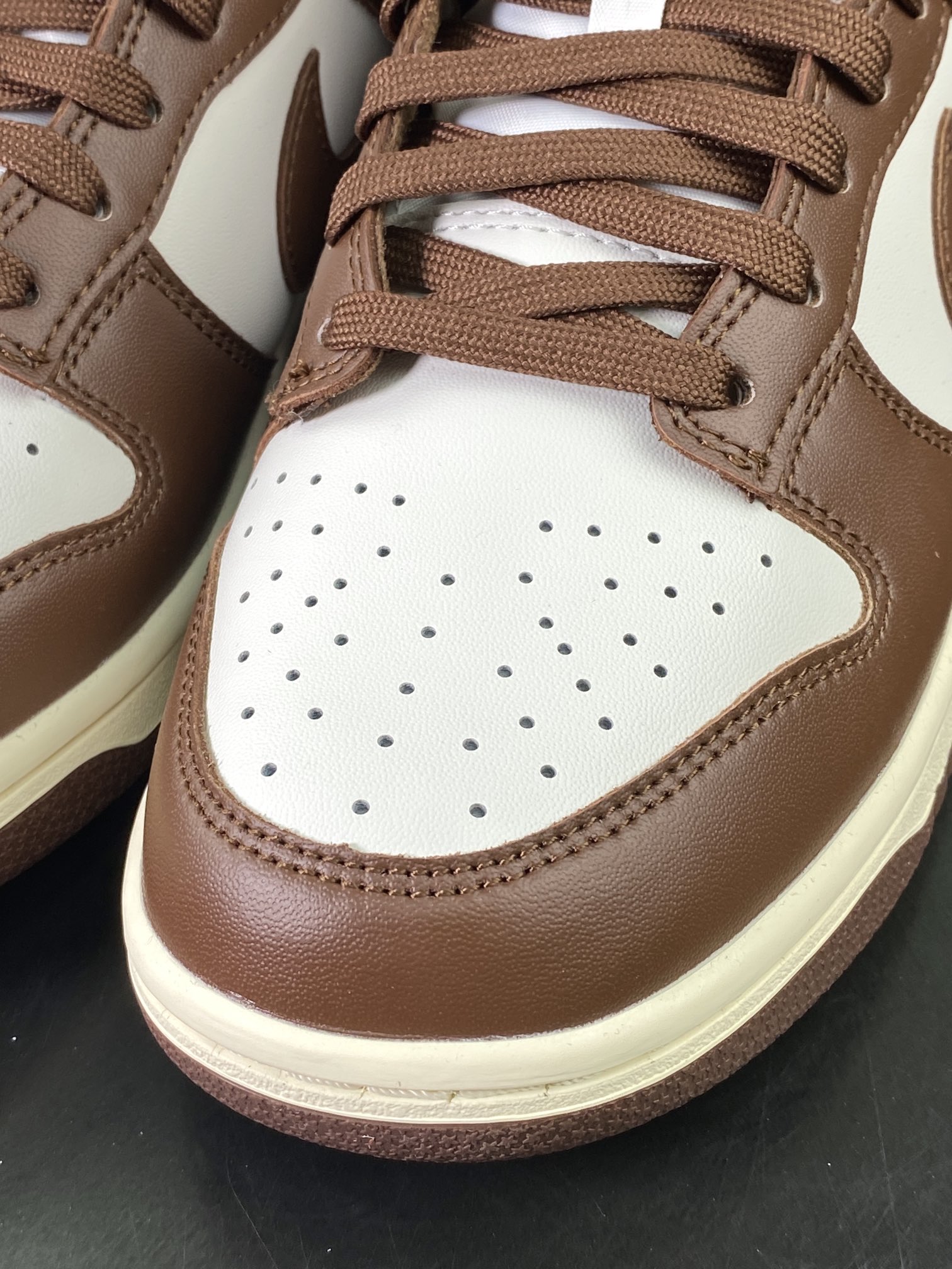 160 SB Dunk Low Retro"Cacao Wow/Brown/Sail"扣篮板鞋“巧克力深棕米白”DD1503-124