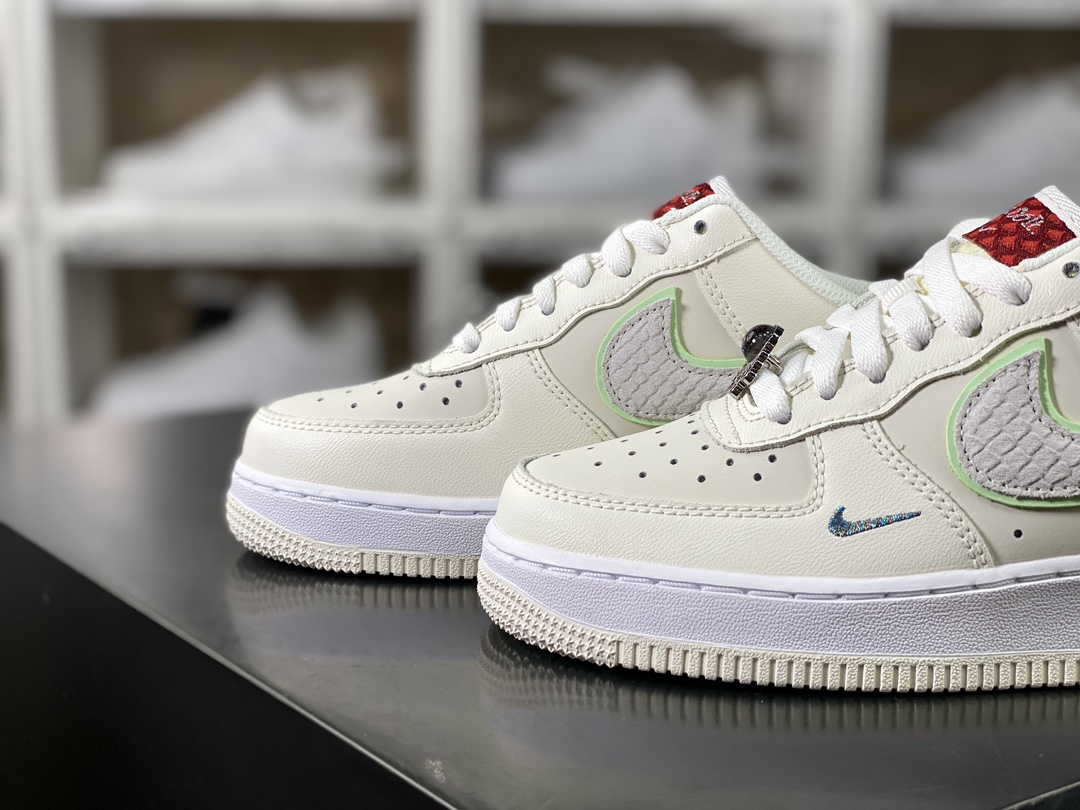 200 Air Force 1'07 Low LX"Year of the Dragon"空军一号板鞋“龙年米白灰绿珠宝”FZ5052-131