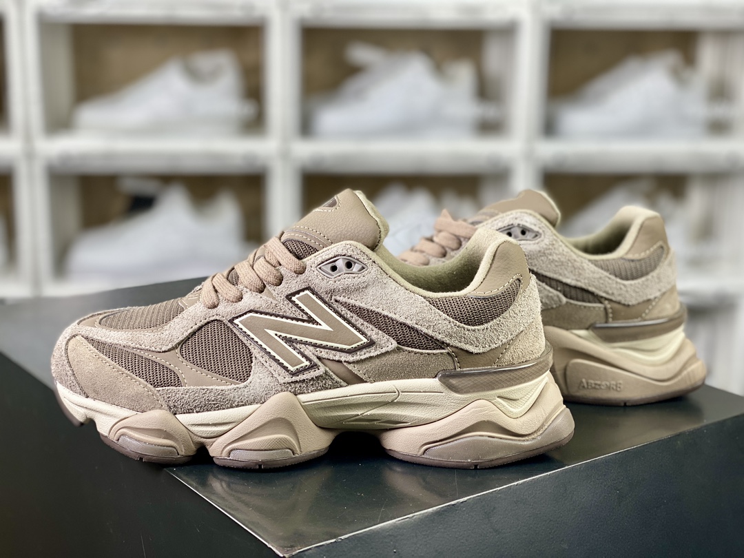 240 新百伦New Balance 9060"Mushroom"系列复古跑步鞋“蘑菇棕做旧”U9060PB