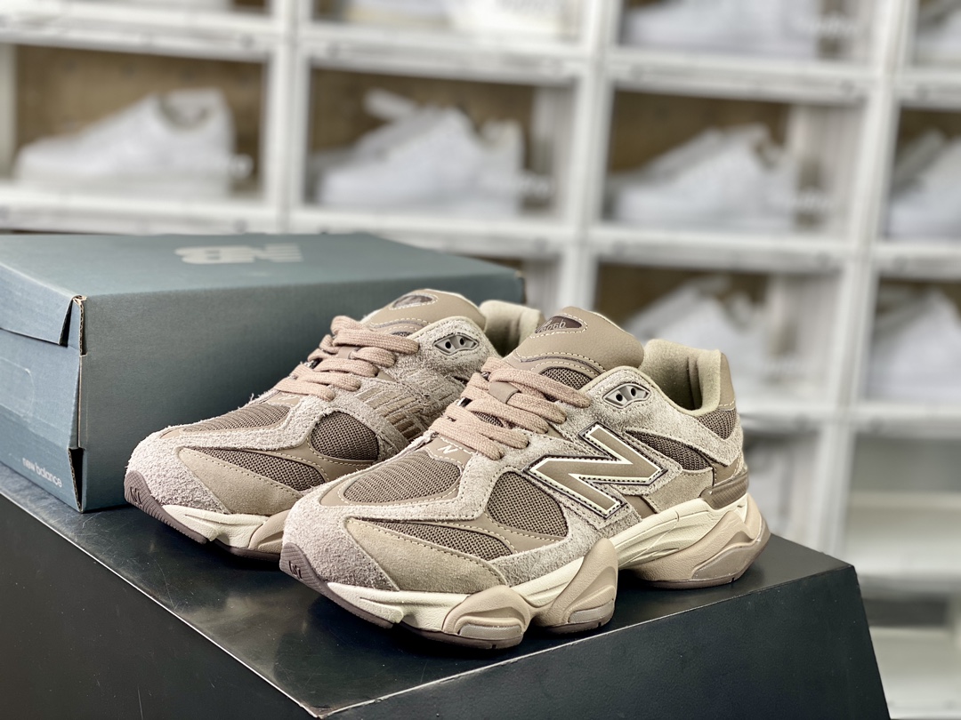 240 新百伦New Balance 9060″Mushroom”系列复古跑步鞋“蘑菇棕做旧”U9060PB