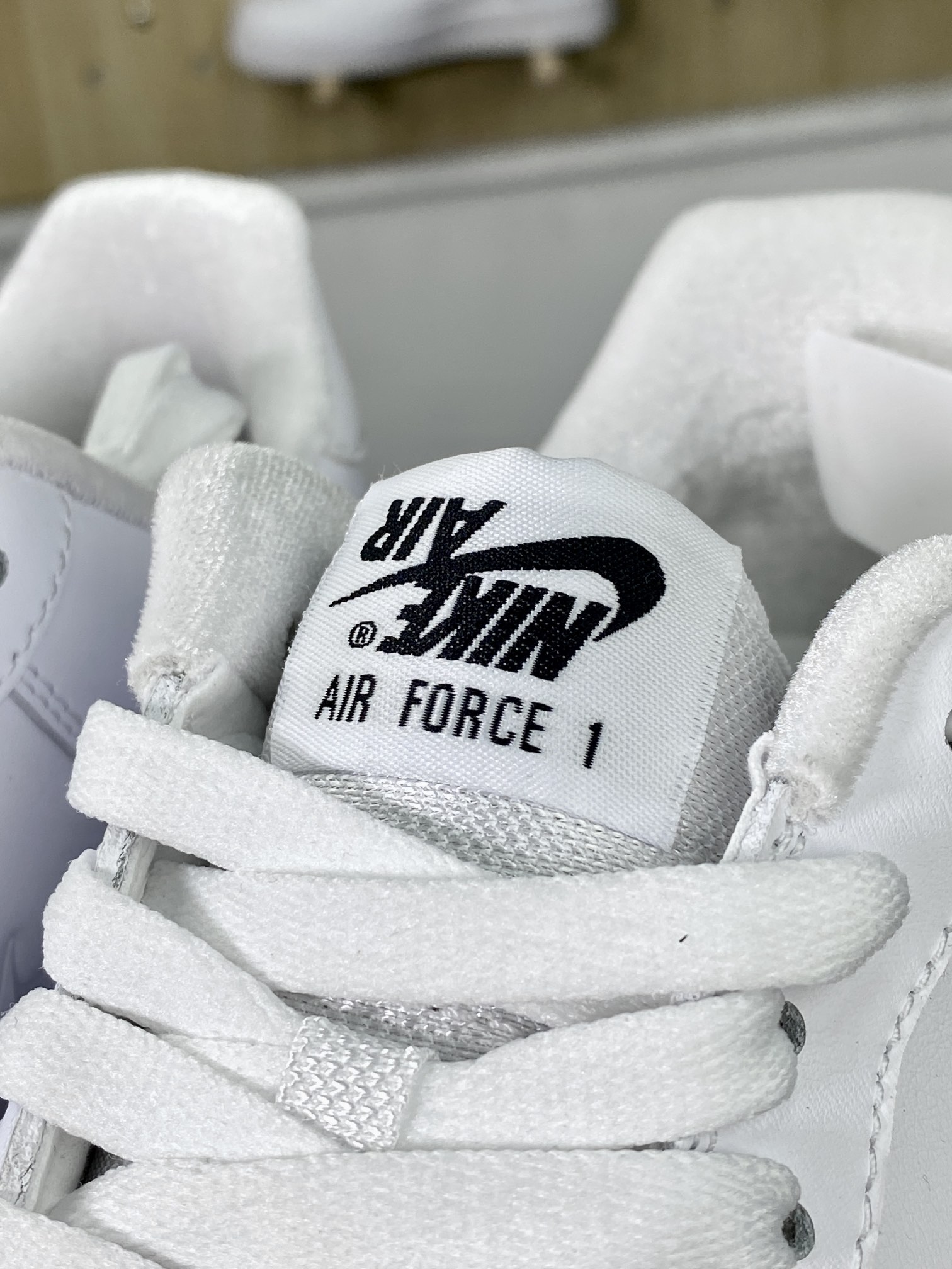 Air Force 1'07 Low SE”Just Do It 'Tie Dye Swoosh” Air Force One Sneakers ”Leather All White Colorful JDI Small Hook” FB8251-100