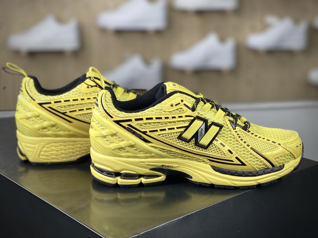 New Balance M1906R series low-top retro dad style casual sports jogging shoes ”Bruce Lee black and yellow” M1906RGA